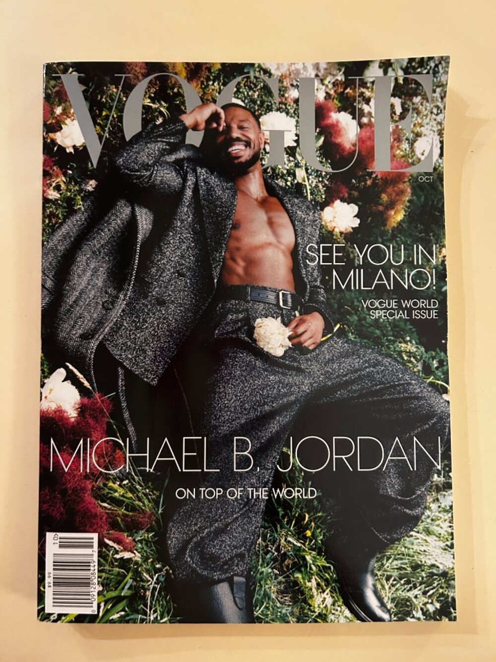 Vogue Magazine October 2026 with Michael B. Jordan Excellent Condition